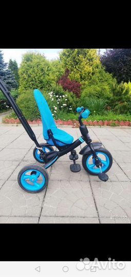 Детский трехколесный велосипед бу