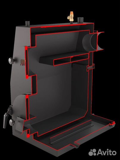 Твердотопливный котел Зенит Диво 20 кВт