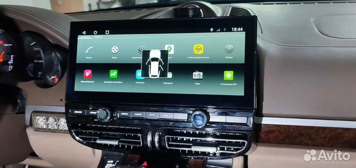 Штатная магнитола для porsche cayenne (с 2011г.в