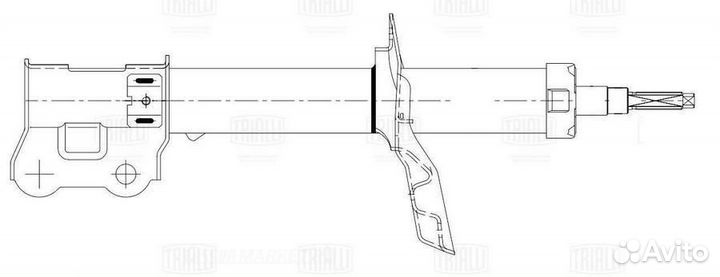 Trialli AG 08342 Амортизатор для а/м Kia Soul (09) (стойка) пер. прав. прав