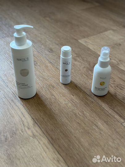 Nikol's professional гель с aha, крем,успок.маска