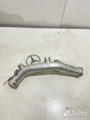 Патрубок турбины Мерседес ом 642 x166 w166