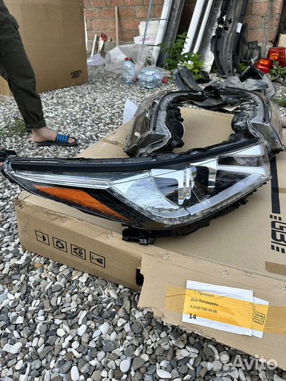 Фары highlander led