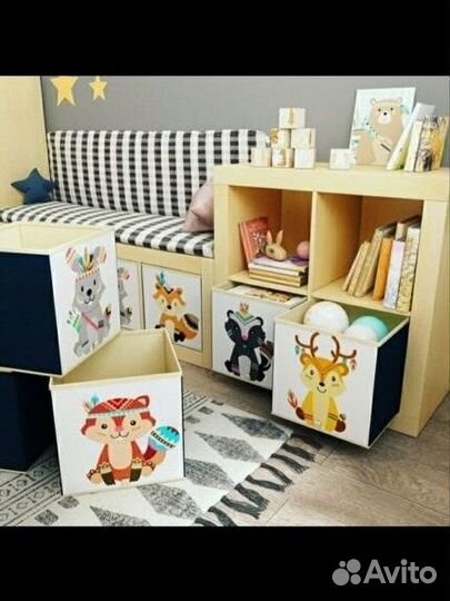 Органайзер в детскую для игрушек новый