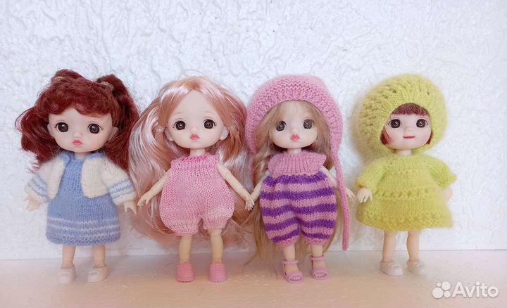 Добавила. Кукла шарнирная, одежда