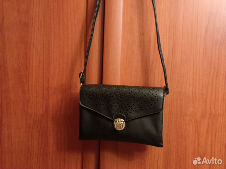 Сумка-клатч женская натуральная кожа