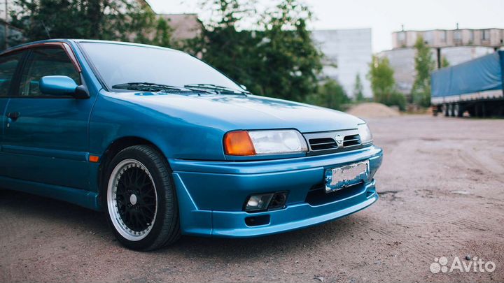 Nissan Primera p10 передняя юбка autech