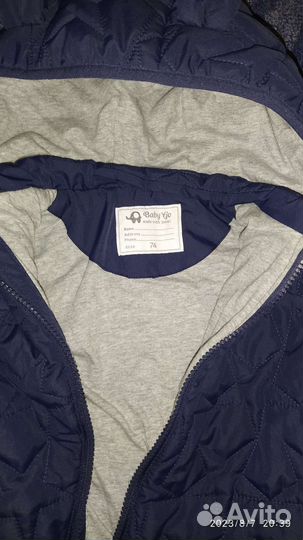 Детский комбинезон весна осень 74