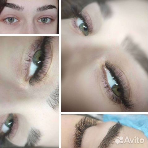 Наращивание ресниц на дому