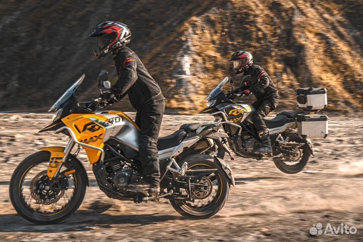 Дорожный мотоцикл Zonsen RX401 yellow новый