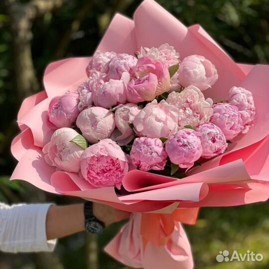 Букет пионов