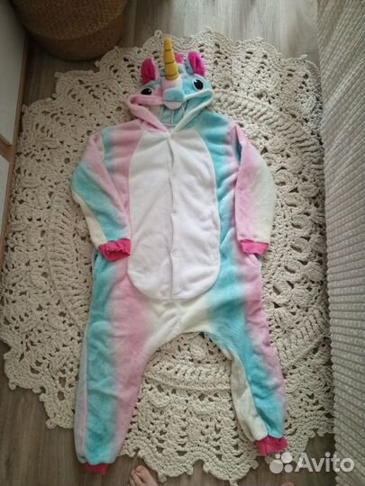 Кигуруми для девочки единорожка 128-134