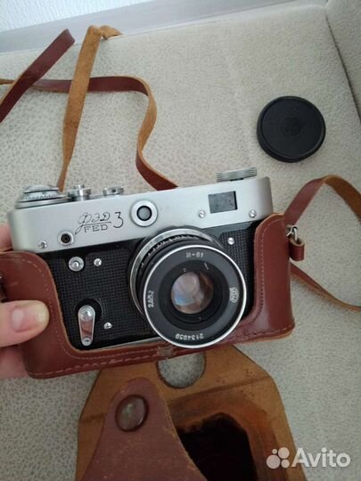 Плёночный фотоаппарат фэд-3 СССР
