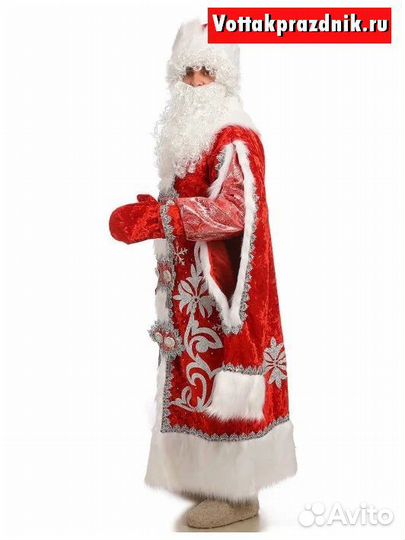 Карнавальный костюм деда мороза
