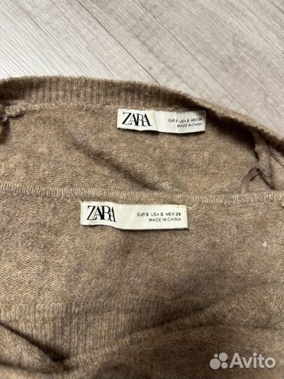 Комплект из кардигана и топа zara s