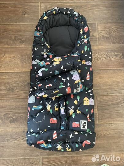 Конверт и Муфта-варежки Leokid