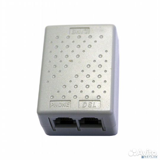 D-Link DSL-30CF/RS Сплиттер adsl2+ Annex A c телефонным кабелем 12 см