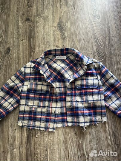 Рубашка zara для девочки 122