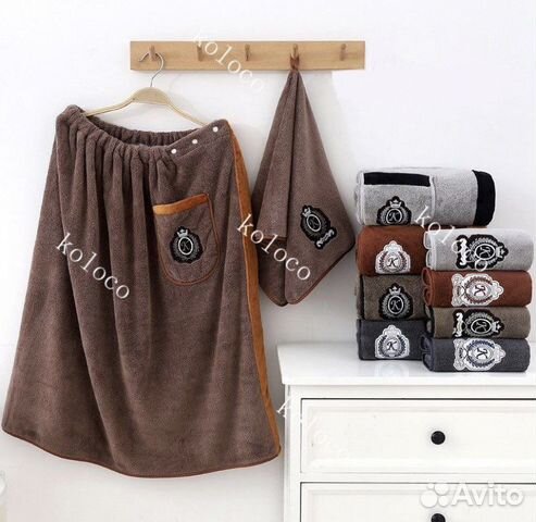 Подарок мужчине набор килт + полотенце микрофибра