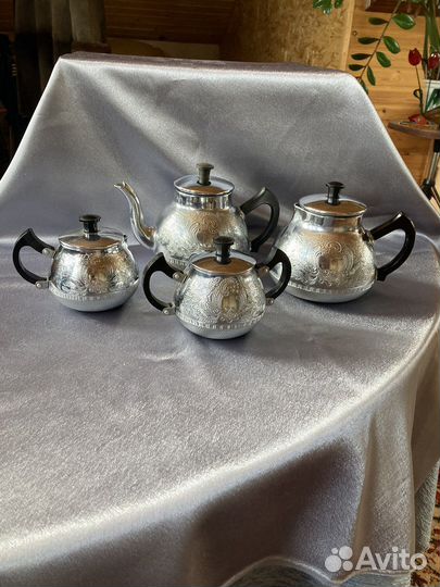 Мельхиоровая и никелированная утварь СССР