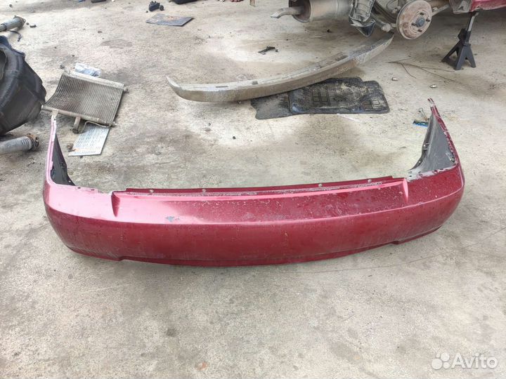 Бампер задний на Хюндай Акцент