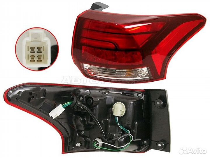 Фонарь задний Mitsubishi Outlander 15-22 (Справа)