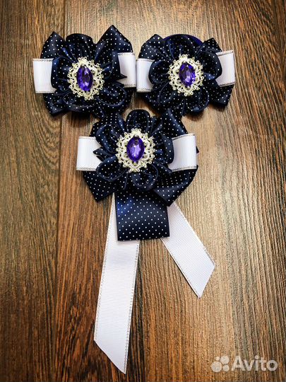 Бантики школьные наборы