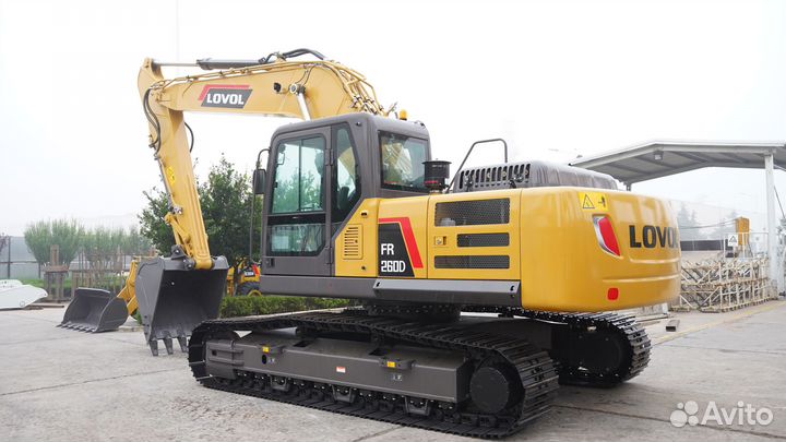 Гусеничный экскаватор Lovol FR260D, 2024
