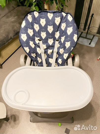 Стульчик для кормления chicco polly magic relax