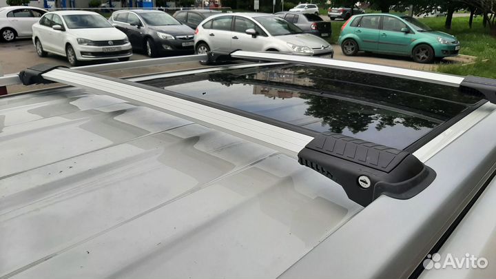 Багажник на крышу для GAC GS8, серый Хантер