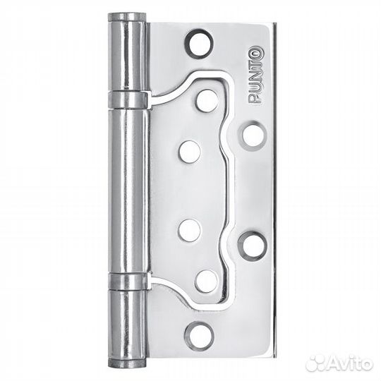 Петля накладная punto IN4200W 100*75*2.5 хром