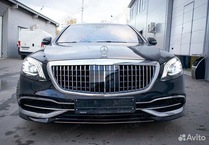 Фейслифтинг Maybach x 222 в рестайлинг майбах 222