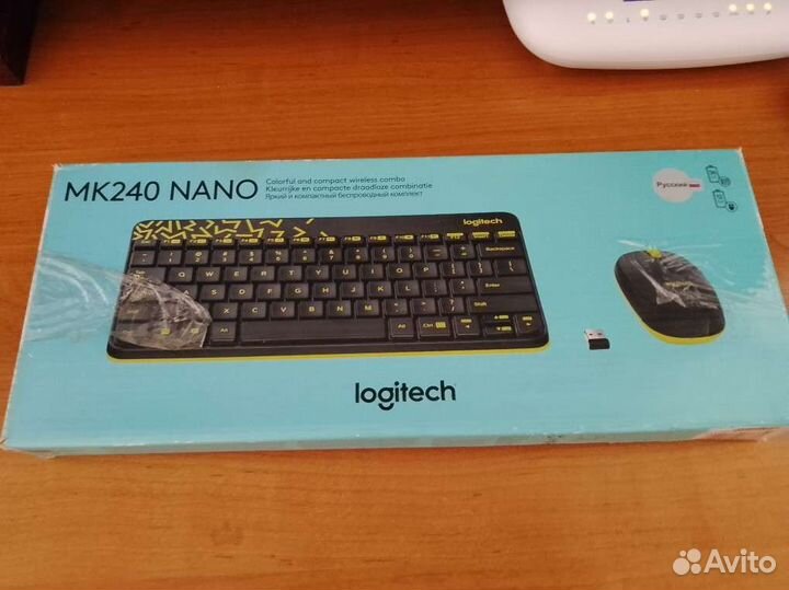 Беспроводная клавиатура и мышь