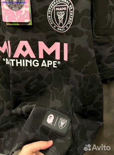 Футболка Bape Miami Black (Арт.78697)