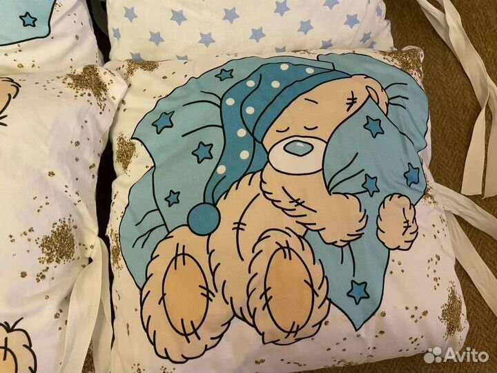 Бортики-подушки для малышей