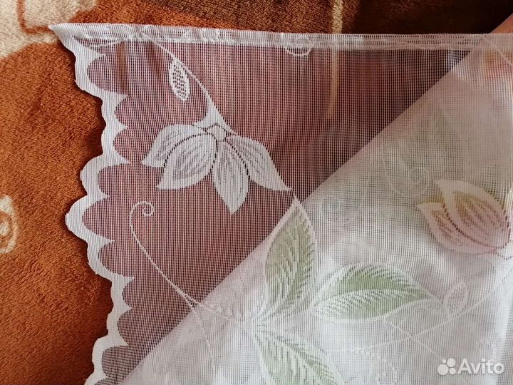 Тюль готовый 6,5 м *2,45м на шторной ленте