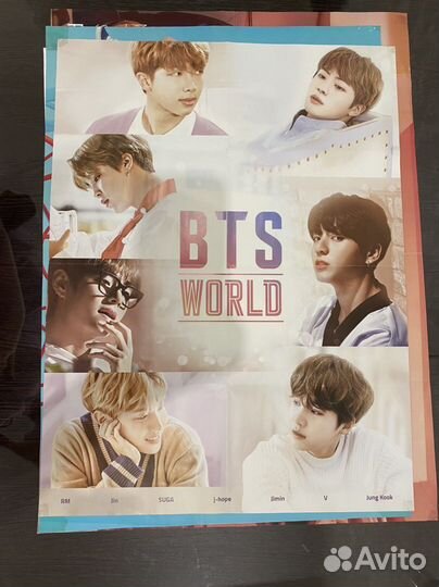 BTS плакаты официальные с альбомов