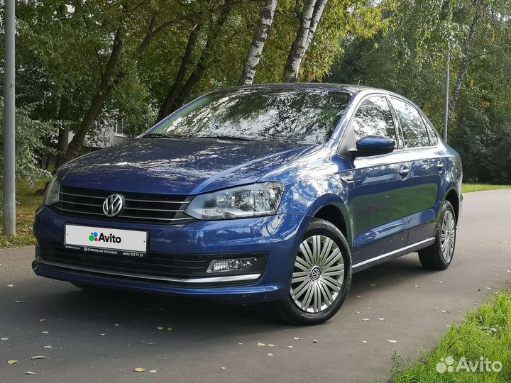 Volkswagen Polo 1.6 AT, 2017, 110 900 км