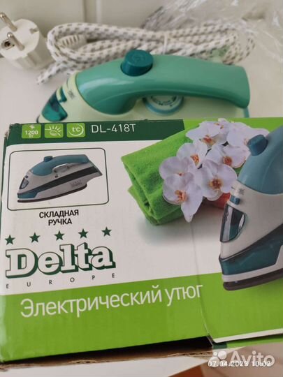 Утюг дорожный новый