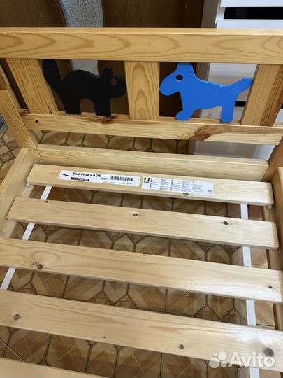 Детская кровать IKEA с матрасом