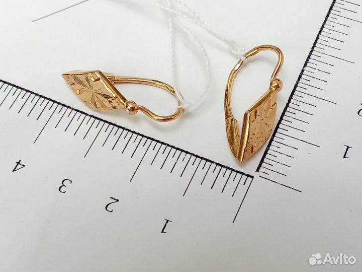 Серьги Золото