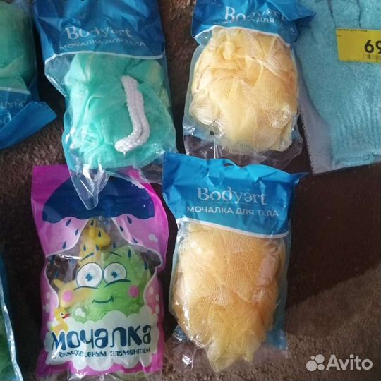 Мочалка бантик