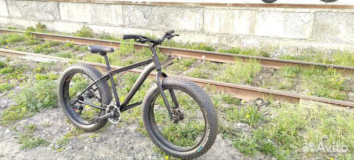 Фэтбайк алюминиевый чёрный