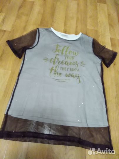 Вещи пакетом на девочку размер 134 140