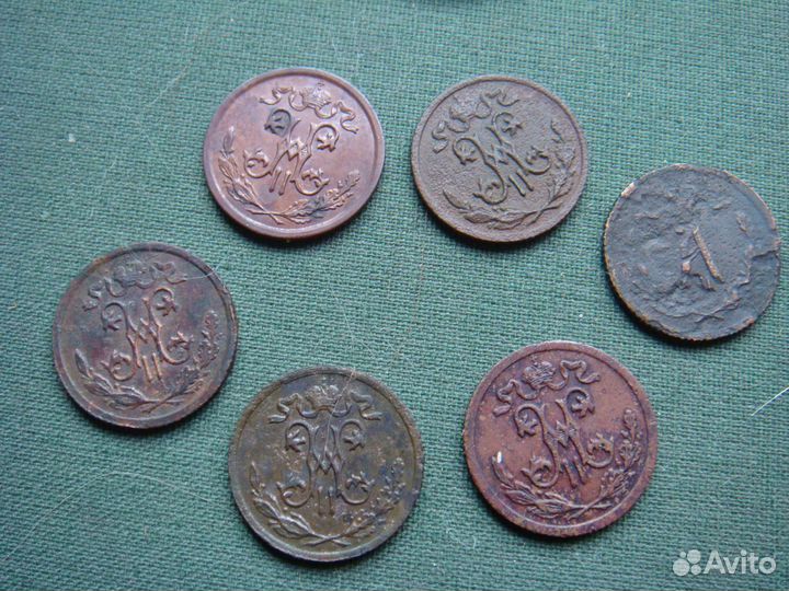 Монеты Империи до 1917 года. Царская медь