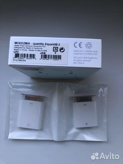 Переходник iPad Camera Connection Kit для iPad