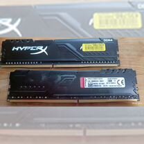 Модуль памяти Kingston HyperX Fury DDR4 2x 4 Гб