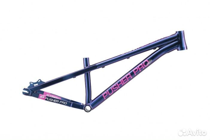 Рама Stark'24 Pusher Pro синий металлик/розовый S