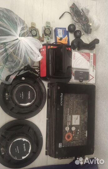 Усилитель Prology R4 + Focal Динамики + Допы