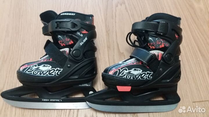 Коньки детские раздвижные